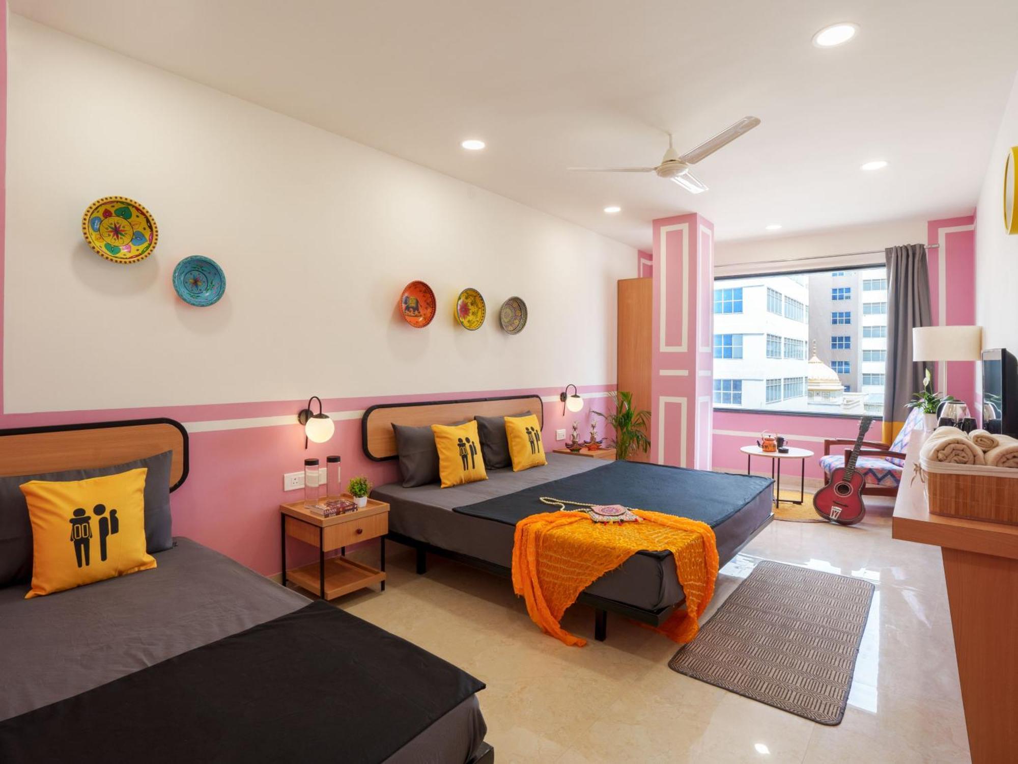 The Hosteller Jaipur, Mi Road Εξωτερικό φωτογραφία